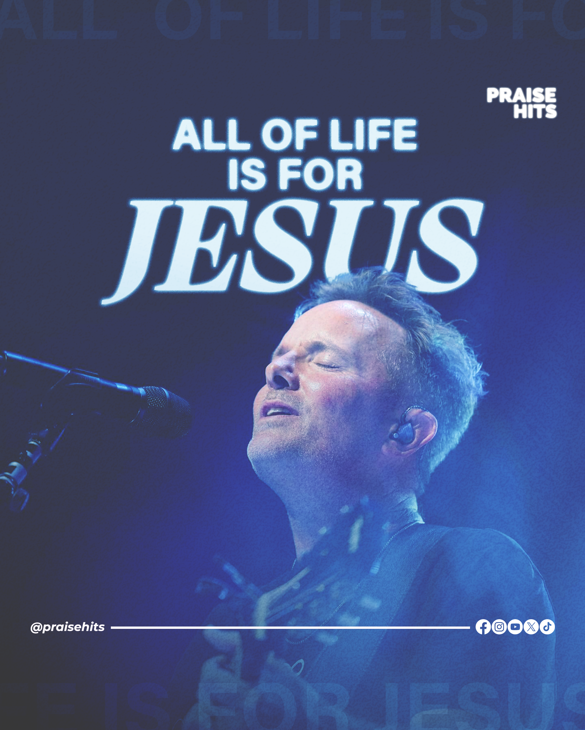 All Of Life Is For JESUS! -Chris Tomlin