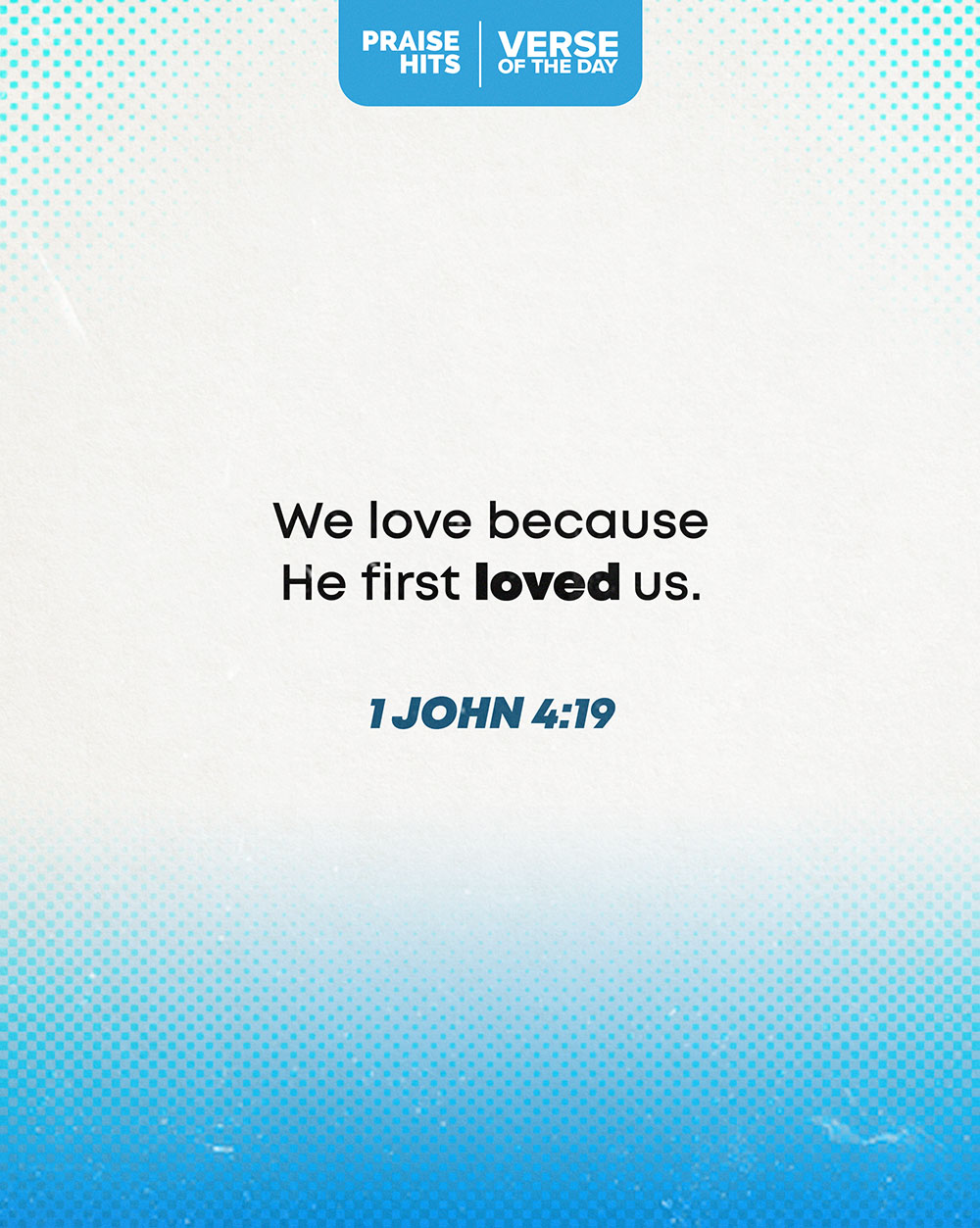 YOUR VERSE FOR TODAY