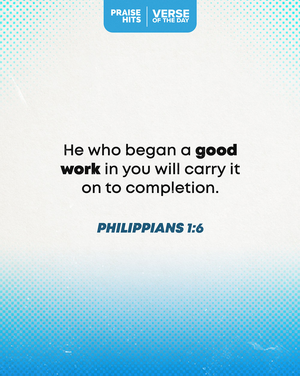 YOUR VERSE FOR TODAY