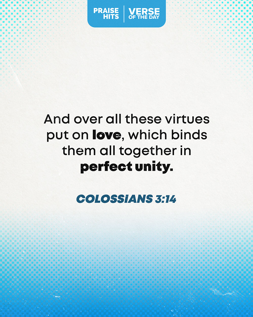 YOUR VERSE FOR TODAY