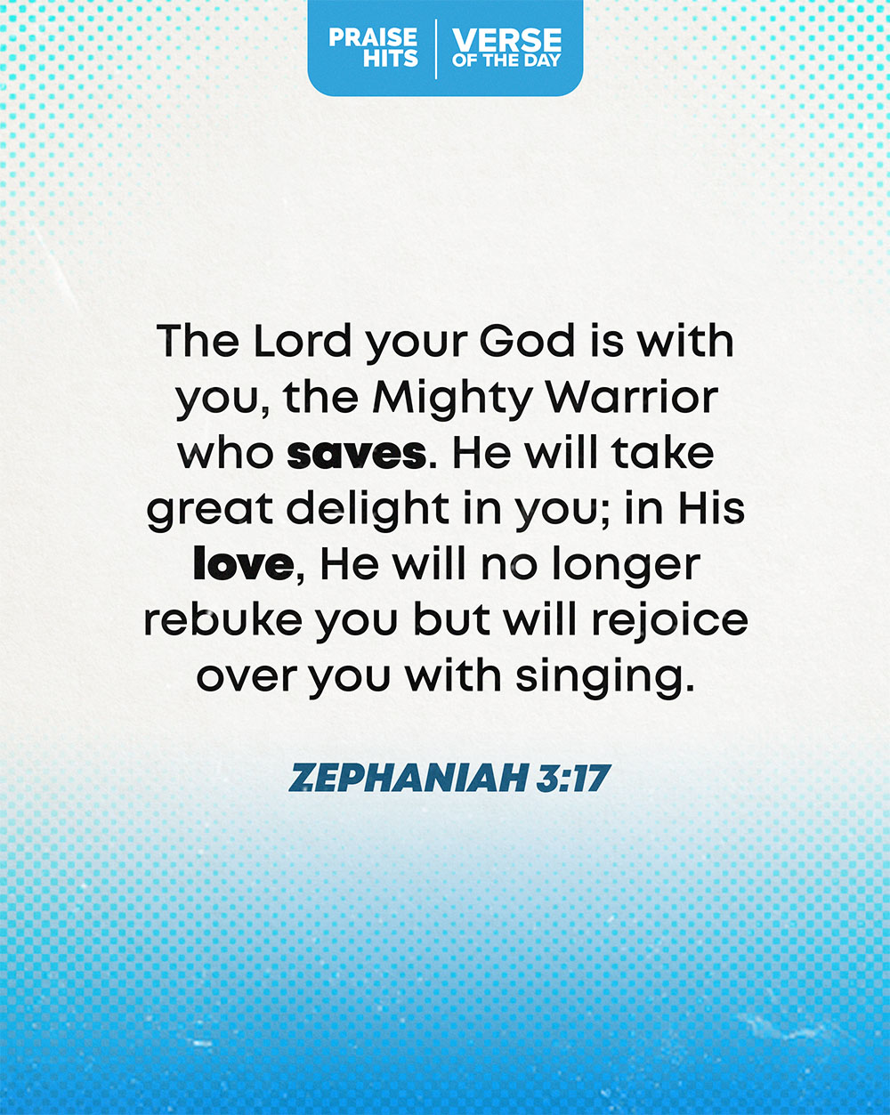 YOUR VERSE FOR TODAY